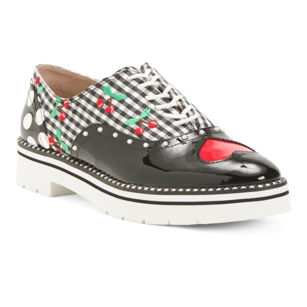 Betsey Johnson Abbott Cherry Loafer size 8.5 - Picture 2 of 9